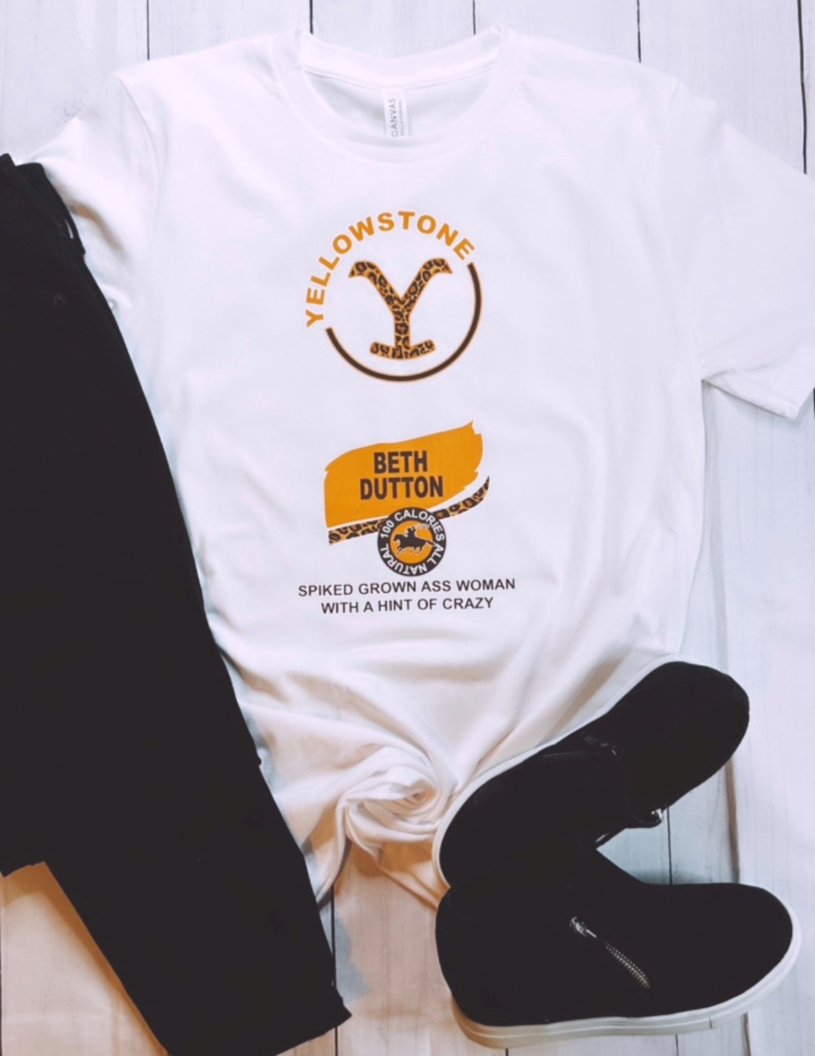Yellowstone Nutrition Facts Tee